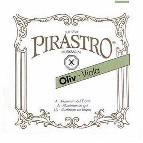 Pirastro Olive Rigid Viola String Set - 4/4 size - Medium Gauge
